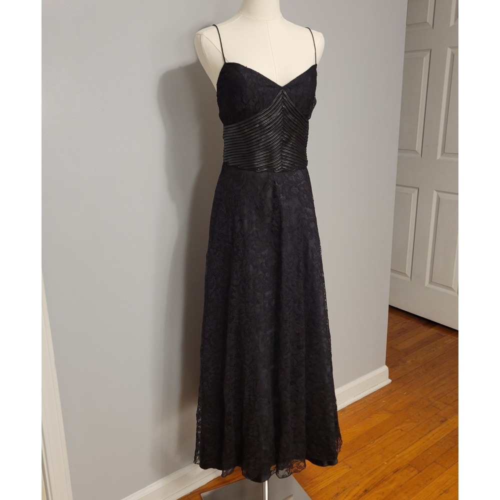 Ralph Lauren Purple Label Jerome Rebrode Lace Cocktail Dress Size 10 $3790